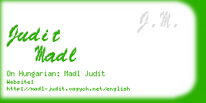 judit madl business card